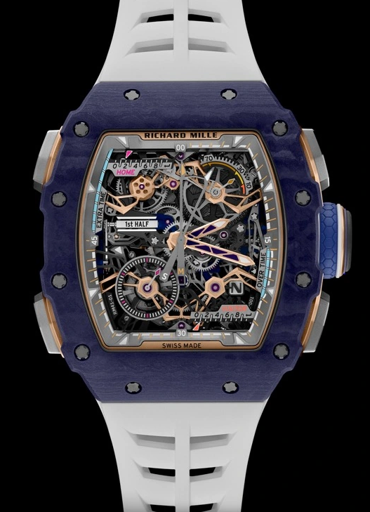 Richard Mille RM 41-01 Tourbillon Soccer Dark Blue Quartz TPT Replica Watch Richard Mille RM 41-01 Tourbillon Soccer Dark Blue Quartz TPT Replica Watch